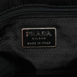 1995 Sac cabas Tessuto en nylon noir et cuir nappa