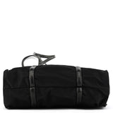 1995 Sac cabas Tessuto en nylon noir et cuir nappa