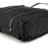 1995 Sac cabas Tessuto en nylon noir et cuir nappa