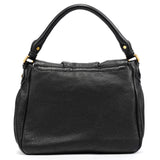 Bolso hobo Classic Q de piel negra