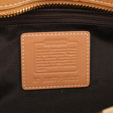 10532 Sac cabas en toile Signature beige et camel