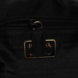 B8923 Black Tessuto Plex Nylon Shoulder Bag