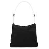 B8923 Black Tessuto Plex Nylon Shoulder Bag