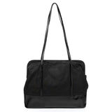 Bolso tote Tessuto Spazzolato negro