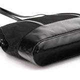 Bolso tote Tessuto Spazzolato negro