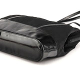 Bolso tote Tessuto Spazzolato negro
