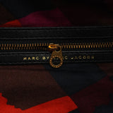 Bolso Twisted Q Fran de piel negra
