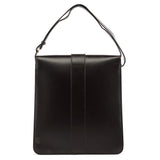 2004 Dark Brown Leather Snake Head 2-Way Bag