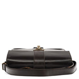 2004 Dark Brown Leather Snake Head 2-Way Bag