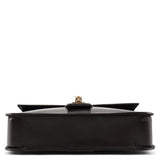 2004 Dark Brown Leather Snake Head 2-Way Bag