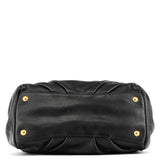 Sac bowling deux portés Classic Q en cuir noir