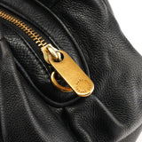 Sac bowling deux portés Classic Q en cuir noir