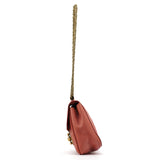 Pink Leather Elsie 2-Way Shoulder Bag