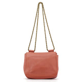 Pink Leather Elsie 2-Way Shoulder Bag