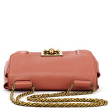 Pink Leather Elsie 2-Way Shoulder Bag