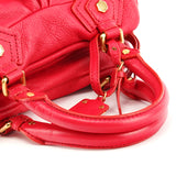 Bolso Classic Q Baby Groovee de piel rosa