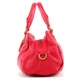 Bolso Classic Q Baby Groovee de piel rosa