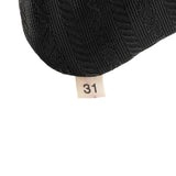 B8355 Sac cabas Tessuto Impuntu en nylon noir