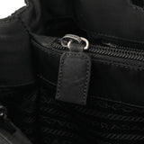 B8355 Sac cabas Tessuto Impuntu en nylon noir