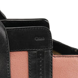 Borsa tote Alison in pelle rosa e nera