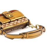 Autunno 2004 Borsa a spalla Legacy Soho beige e oro