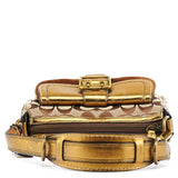 Autunno 2004 Borsa a spalla Legacy Soho beige e oro
