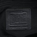 F13068 Hamptons tote i gråt og sort Signature canvas