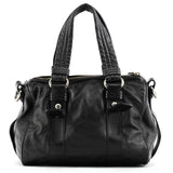 Borsa Totally Turnlock in pelle nera