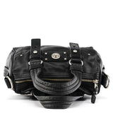 Borsa Totally Turnlock in pelle nera