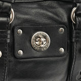 Borsa Totally Turnlock in pelle nera