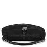 005 0851 Schultertasche aus schwarzem GG Nylon