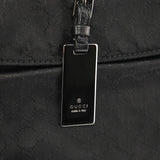 005 0851 Schultertasche aus schwarzem GG Nylon