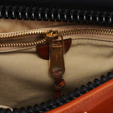 Light Brown Leather Buckle Shoulder Bag