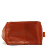 Light Brown Leather Buckle Shoulder Bag