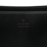 001 3300 Black Leather Shoulder Bag