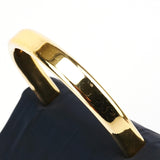 Borsa a mano Tessuto Metallo blu navy e oro