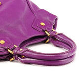 Classic Q Fran 2-Way Tasche aus Leder in Lila