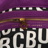 Classic Q Fran 2-Way Tasche aus Leder in Lila