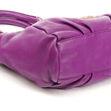 Classic Q Fran 2-Way Tasche aus Leder in Lila