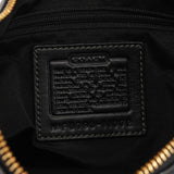 11372 Ergo Hobo Schultertasche aus schwarzem Leder