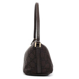257300 Dark Brown GG Boat Pochette