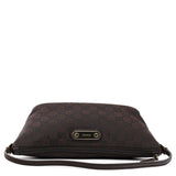 257300 Dark Brown GG Boat Pochette
