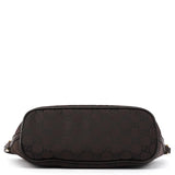 257300 Dark Brown GG Boat Pochette