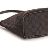 257300 Dark Brown GG Boat Pochette