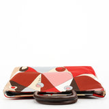 Multi Abstract Geometric Print Tote Bag