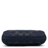 F26246 Campbell Soho tote i marineblåt og sort