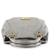 Classic Q Fran 2-way tas van grijs leer