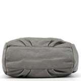 Classic Q Fran 2-way tas van grijs leer