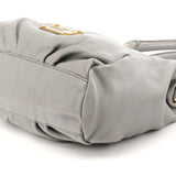 Classic Q Fran 2-way tas van grijs leer