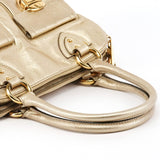 Blake shopper van goudkleurig metallic leer